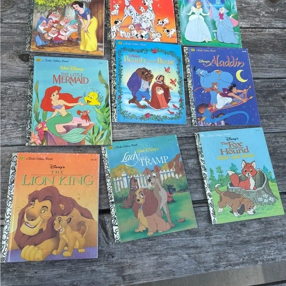 Disney Golden Storybook Collection with Colorful Covers - Picture 2 of 9